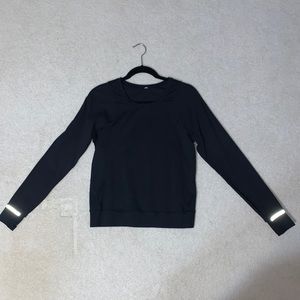 Black Long Sleeve LuLu Lemon Shirt